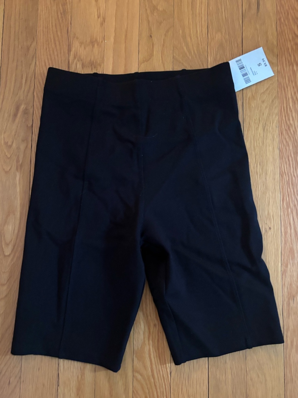 Forever 21 Black High-Waist Bike Shorts